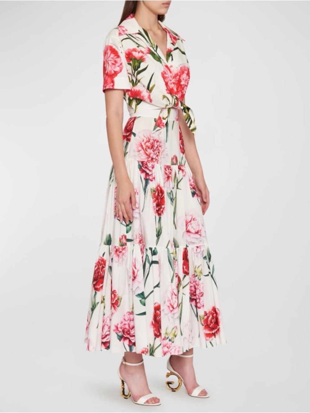 DOLCE & GABBANA
Floral-Print Tiered Maxi Skirt - Picture 5 of 5